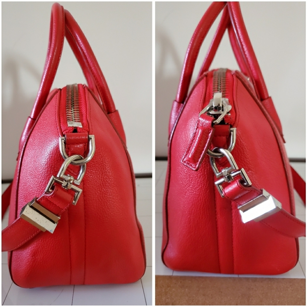 GIVENCHY Antigona Medium Red Bag - Picture 7 of 14